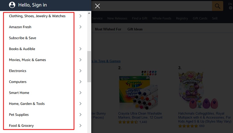 amazon-category-list