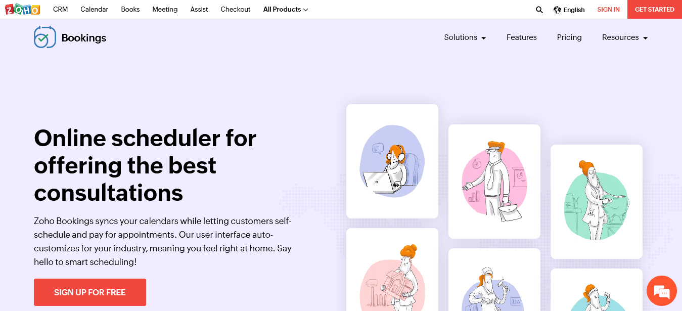 Zoho Bookings Free online appointment scheduling software
