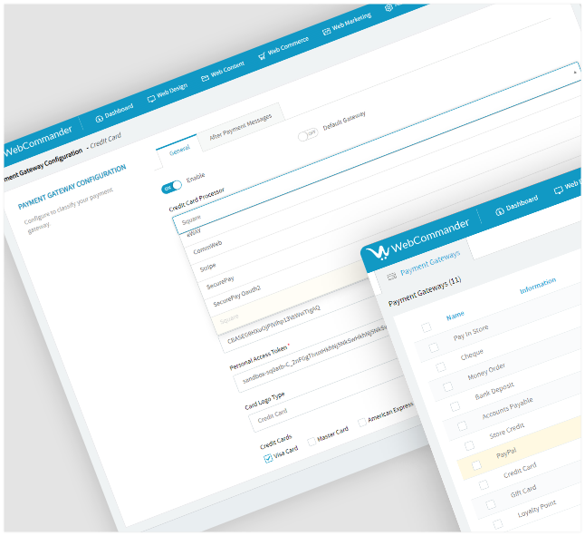 Your Choice of Payment
Providers